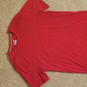 Red Under Armour tshirt